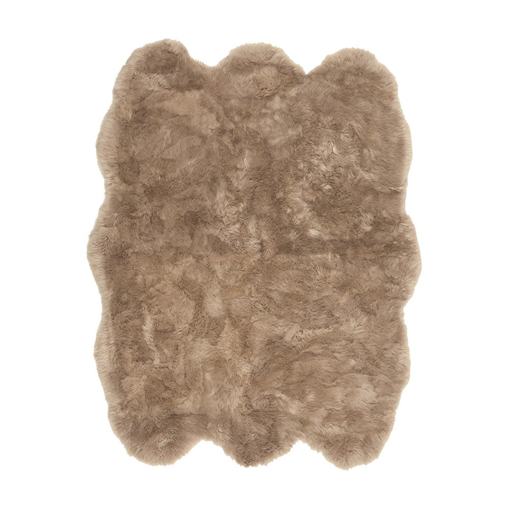 Cute Mouton Fleece 140x180cm M-511 Brown