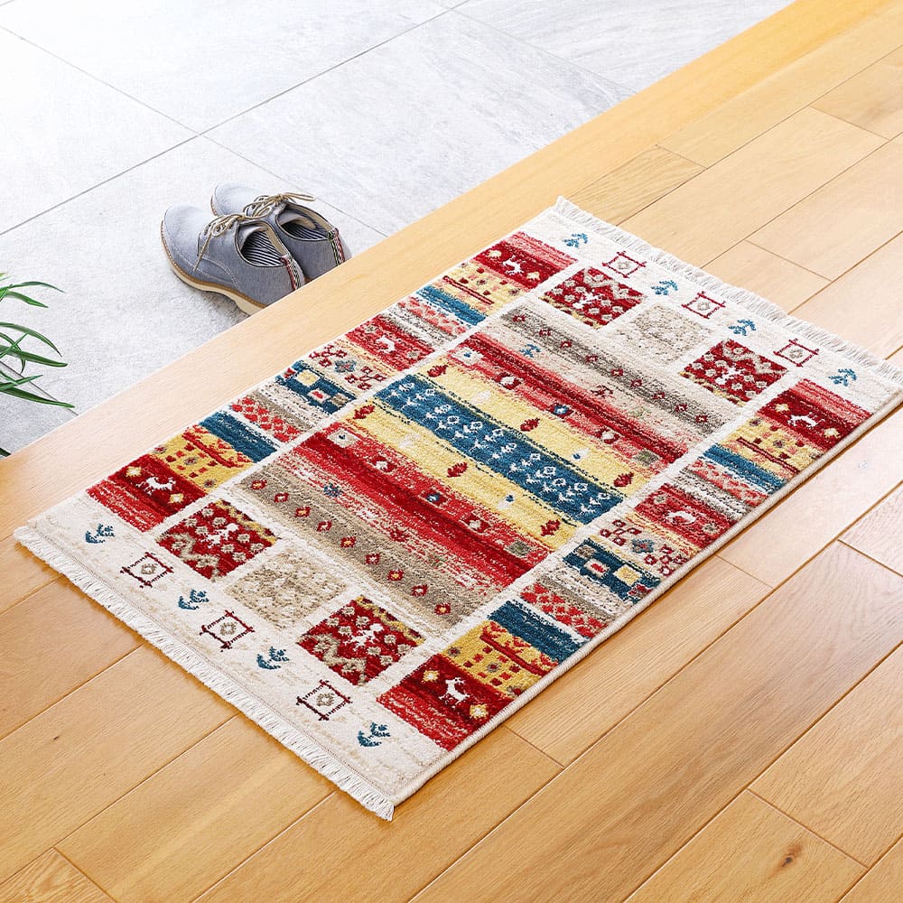 Turkish Wilton Woven Entrance Mat RAKKAS 70×125cm