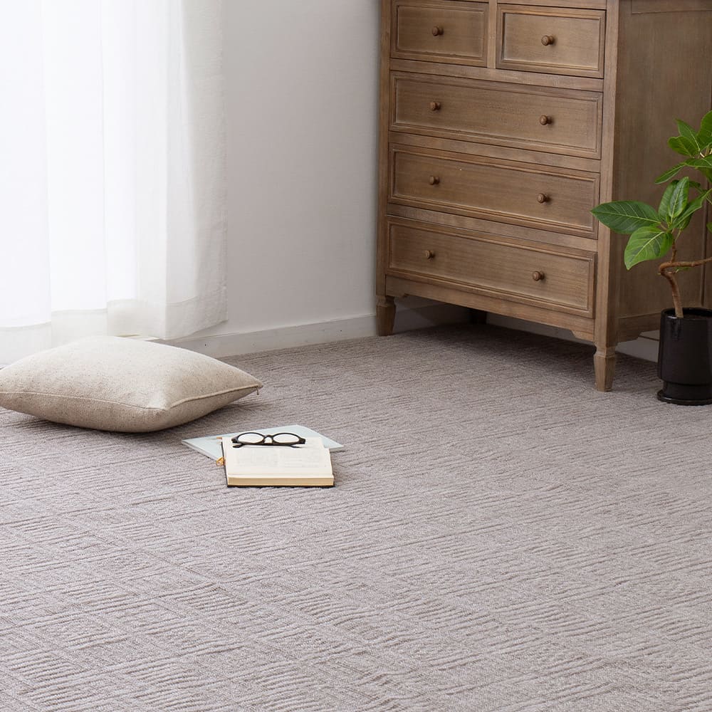 Lightweight and Easy-to-Handle Woven Carpet, Pixis, Edo Room 4.5 Tatami