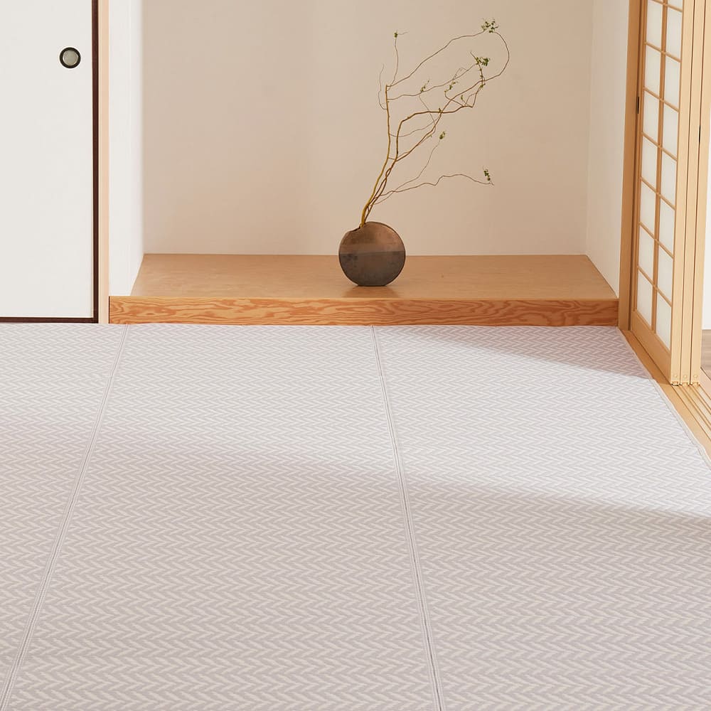 Washable Igusa-style Carpet Pasurash Edo Room 3 Tatami Purple