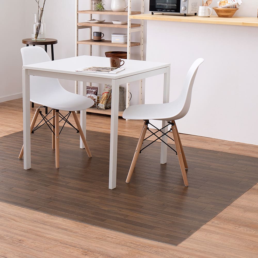 Water-Resistant Cushion Floor Dark 182×220