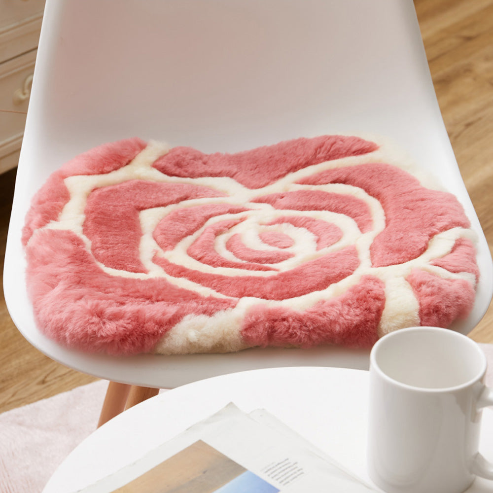 M-2000 Mouton Cushion 40x38cm Rose