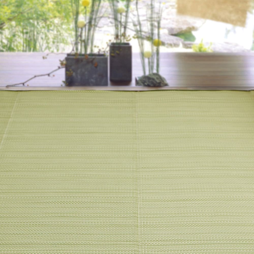Washable Igusa-style Carpet Ryan Honma 12.5 Tatami Green