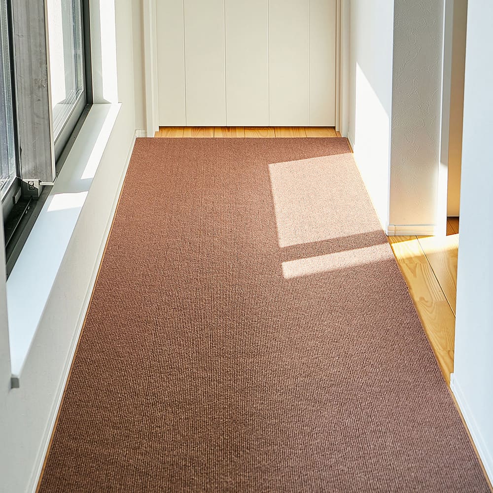Hallway Carpet Long Mat Pitaro Brown 90×400