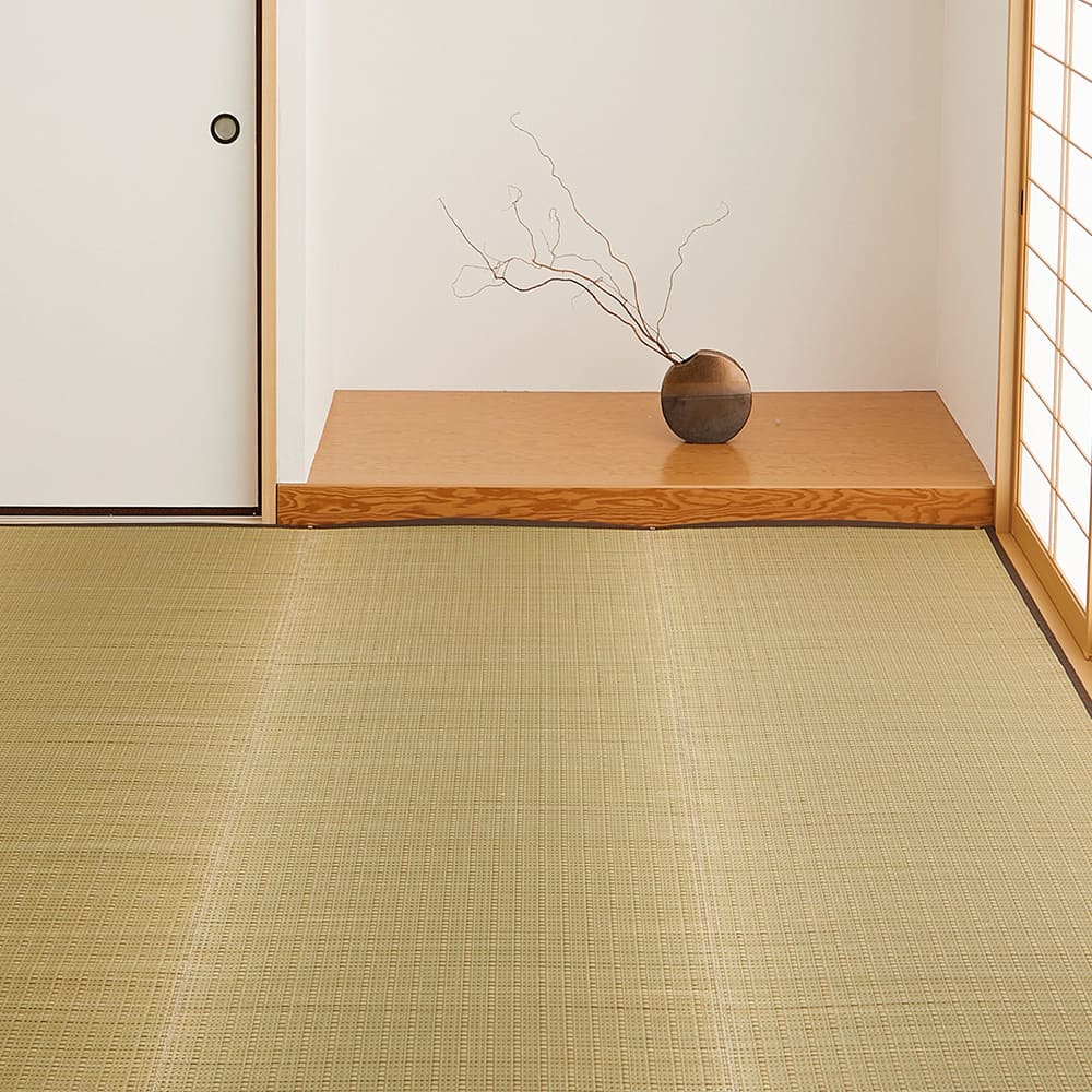 Domestic Igusa Carpet Cool, Edo 2-Tatami, Beige