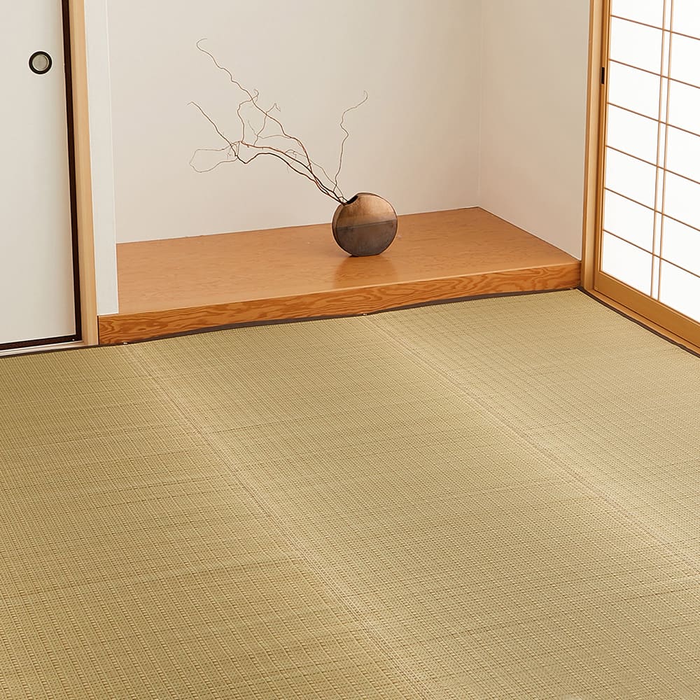 Domestic Igusa Carpet Cool, Honma 6-Tatami, Beige