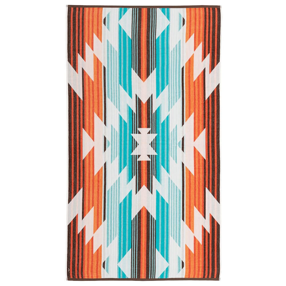 100% Cotton Towel Blanket, Native Pattern, Recoba