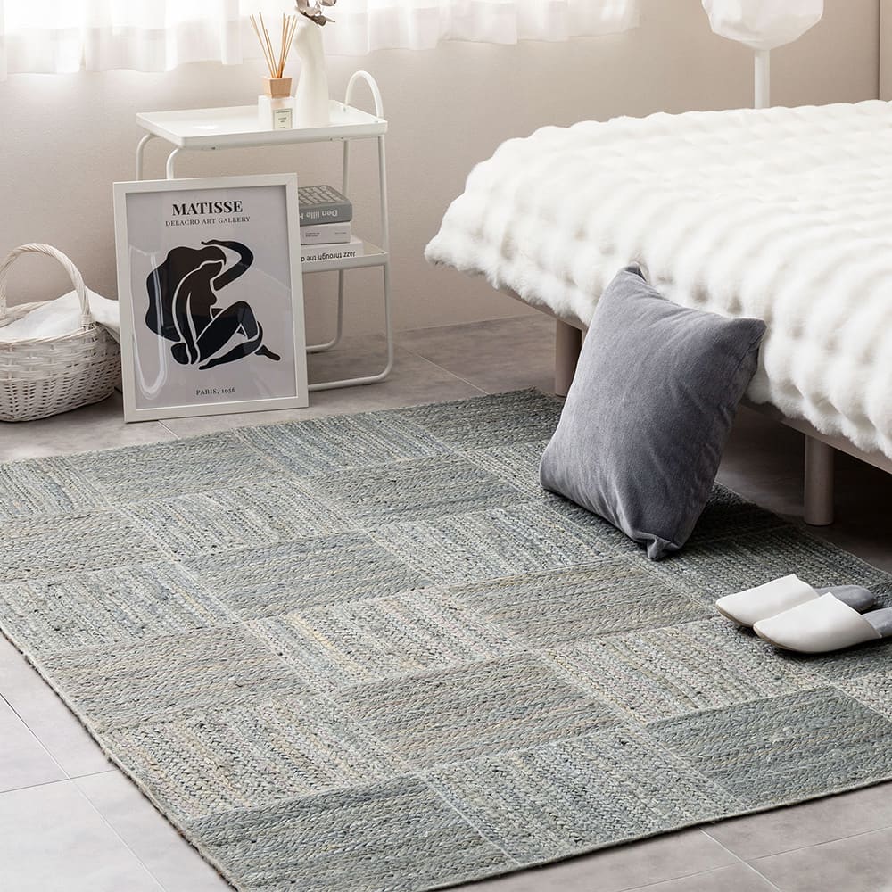 Jute Rug Tron Gray 120×180