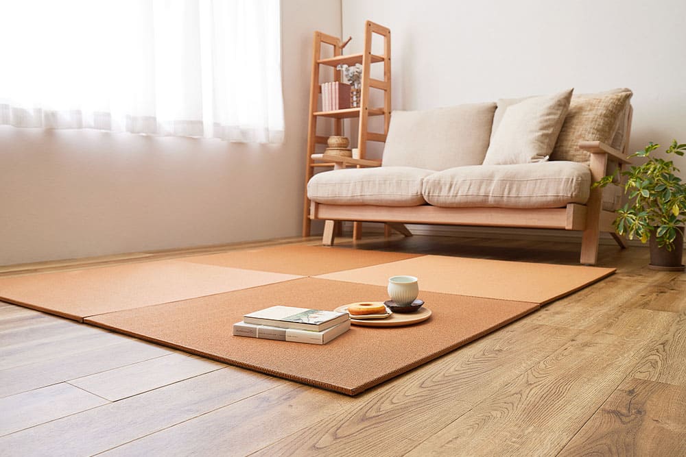 DIY Tatami Set Tree 12 Pieces BR 82×82×1.3cm