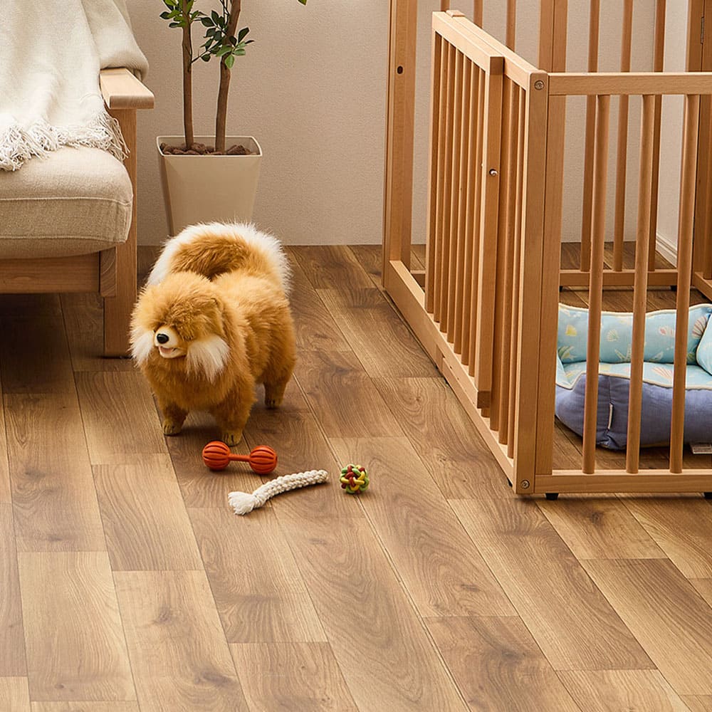 Pet-Friendly Cushion Floor Oak 90×300