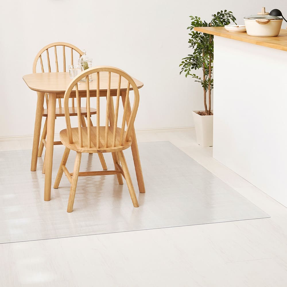 Clear Dining Rug 150×190cm