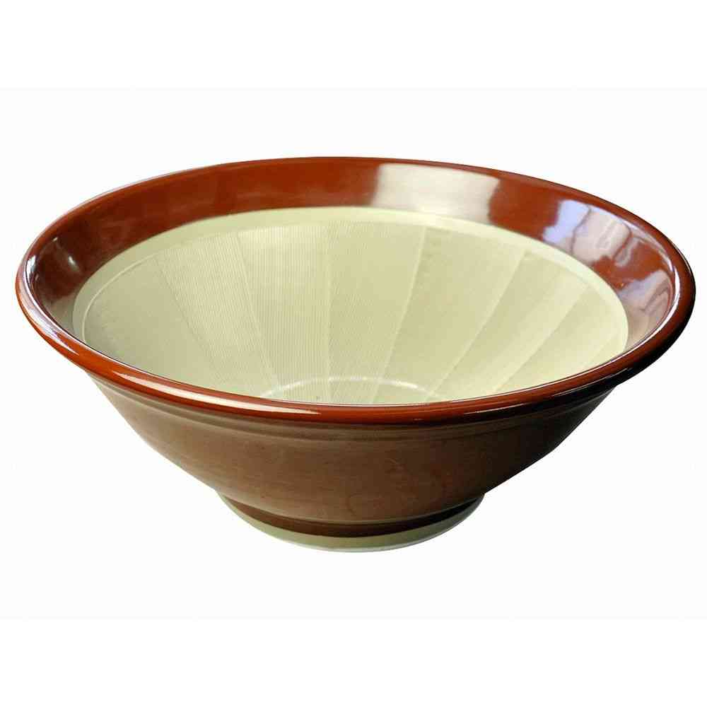 Motosei Seito Standard Suribachi No Rubber No. 7 Red Brown