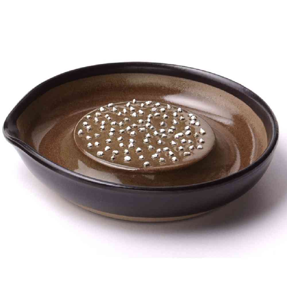 Motosei Ceramic Easy Grater Large Black Matte 1 Piece
