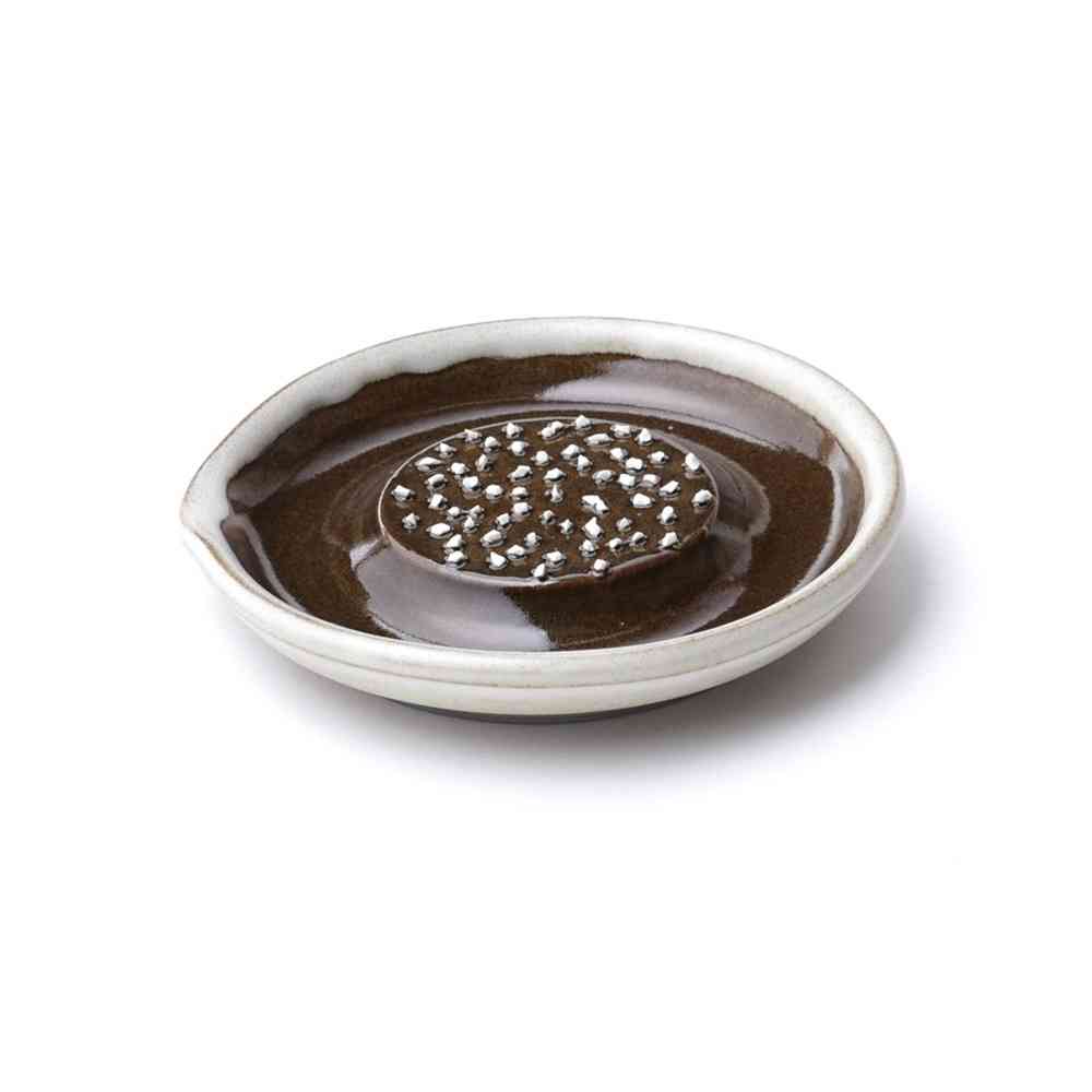 Motosei Ceramic Easy Grater Medium White Matte 1 Piece