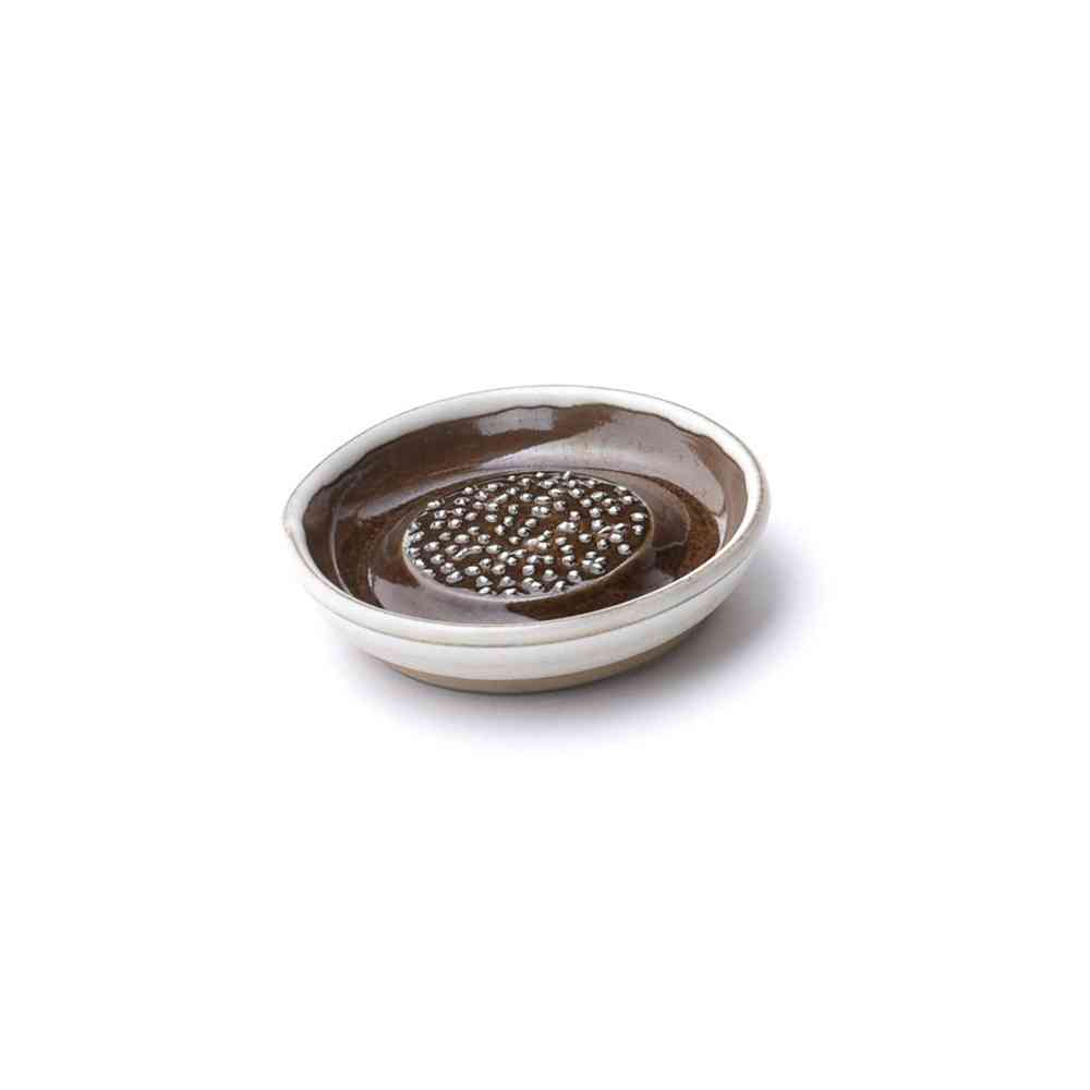 Motosei Ceramic Easy Grater Small White Matte 1 Piece