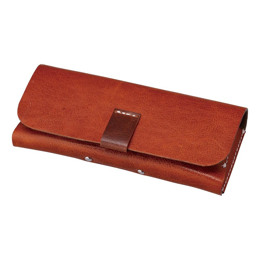 Eyeglass Case HFD-18 LBR Genuine Leather 094321