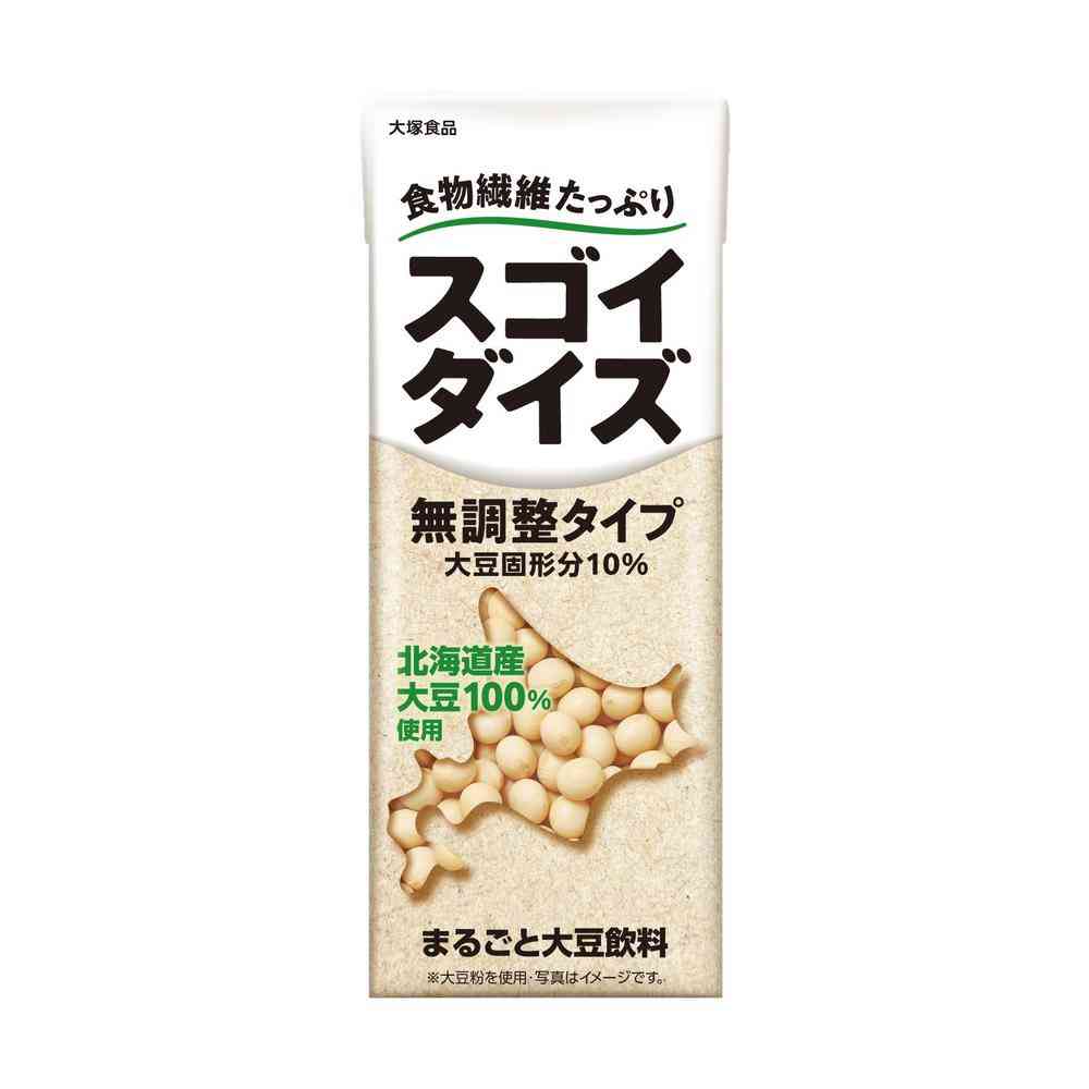 Otsuka Foods Sugoi Soy Milk Unadjusted Type 200ml
