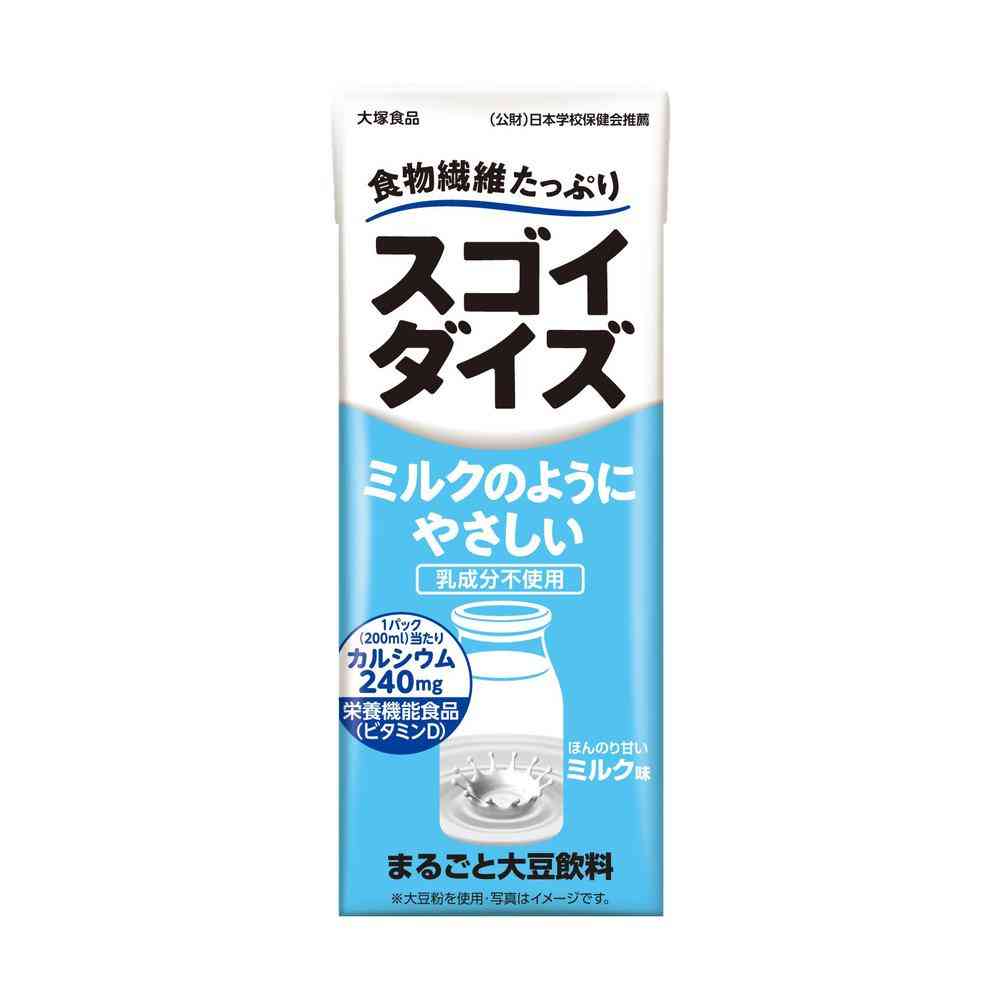 Otsuka Foods Sugoi Soy Milk - Gentle Milk Flavor 200ml