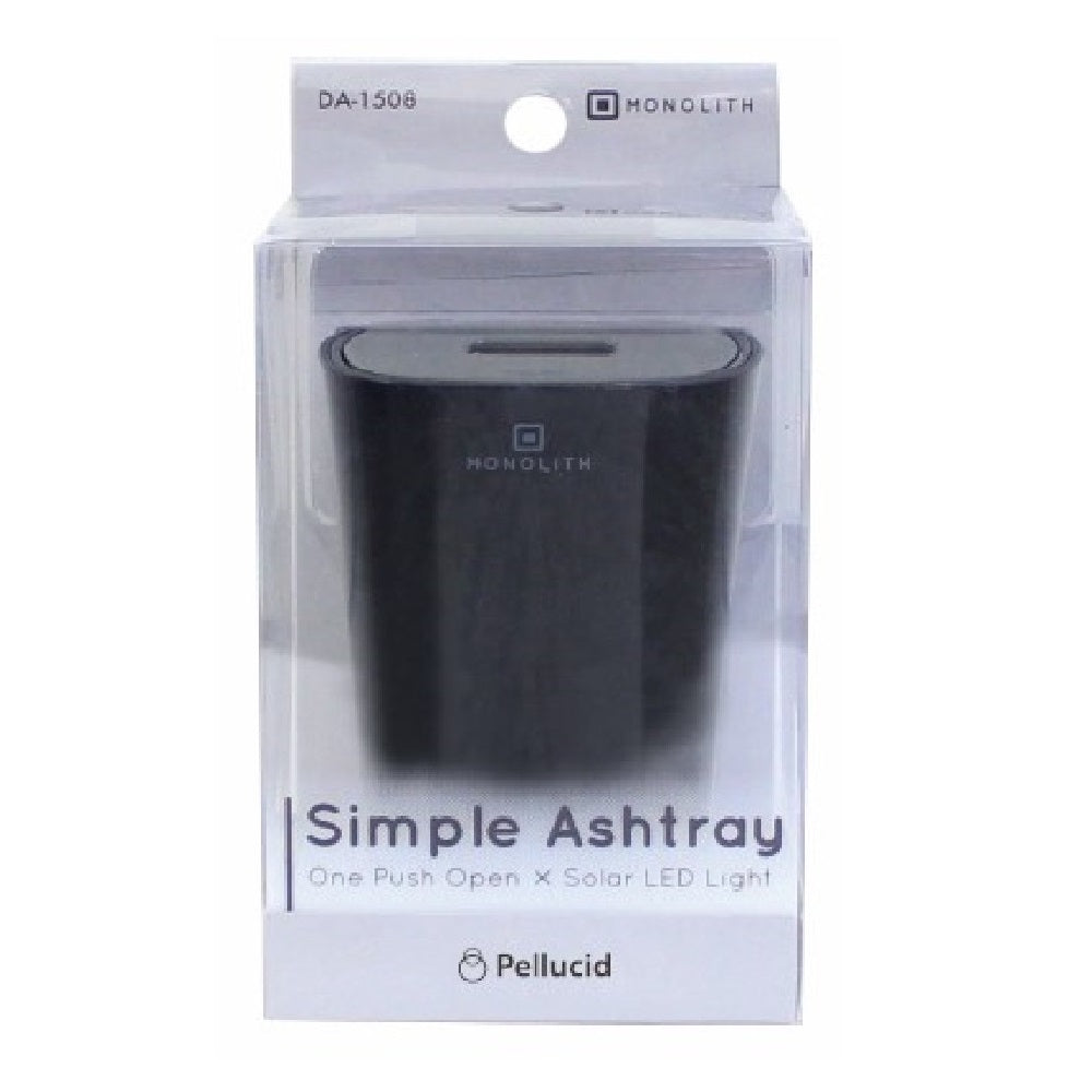 Perside Simple Solar Ashtray BK DA1508