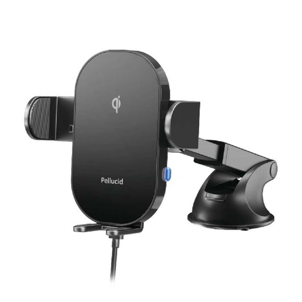 Perside Wireless Charging Automatic Opening and Closing Smartphone Holder Long Arm Suction PPH2308
