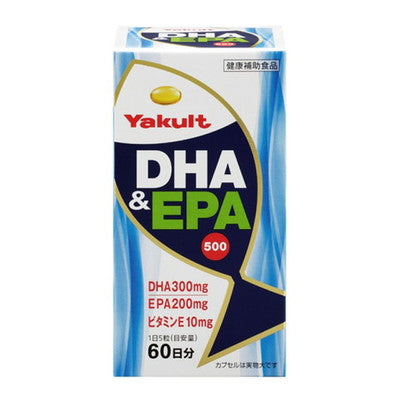 Yakult DHA & EPA 500 430mg x 300 Capsules