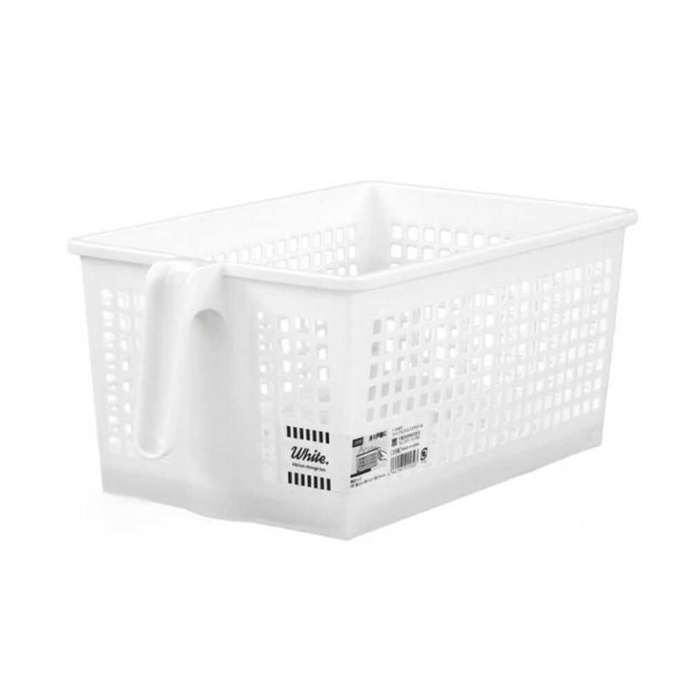 Fudou Giken Stock Handle Basket White