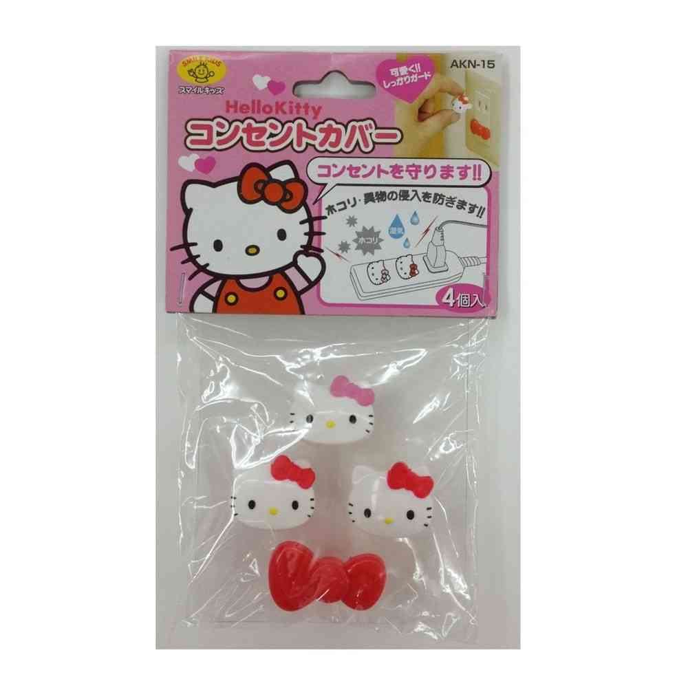 SMILE KIDS Hello Kitty Outlet Cover AKN-15 4-Pack