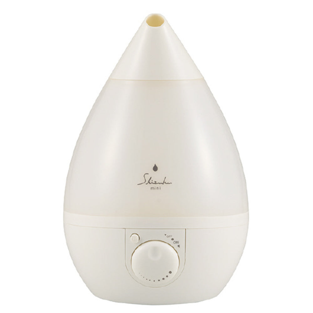 Ultrasonic Aroma Humidifier SHIZUKU Mini ASZ-150-WH Touch Panel Stepless Humidity Control Auto OFF Function Soy Milk