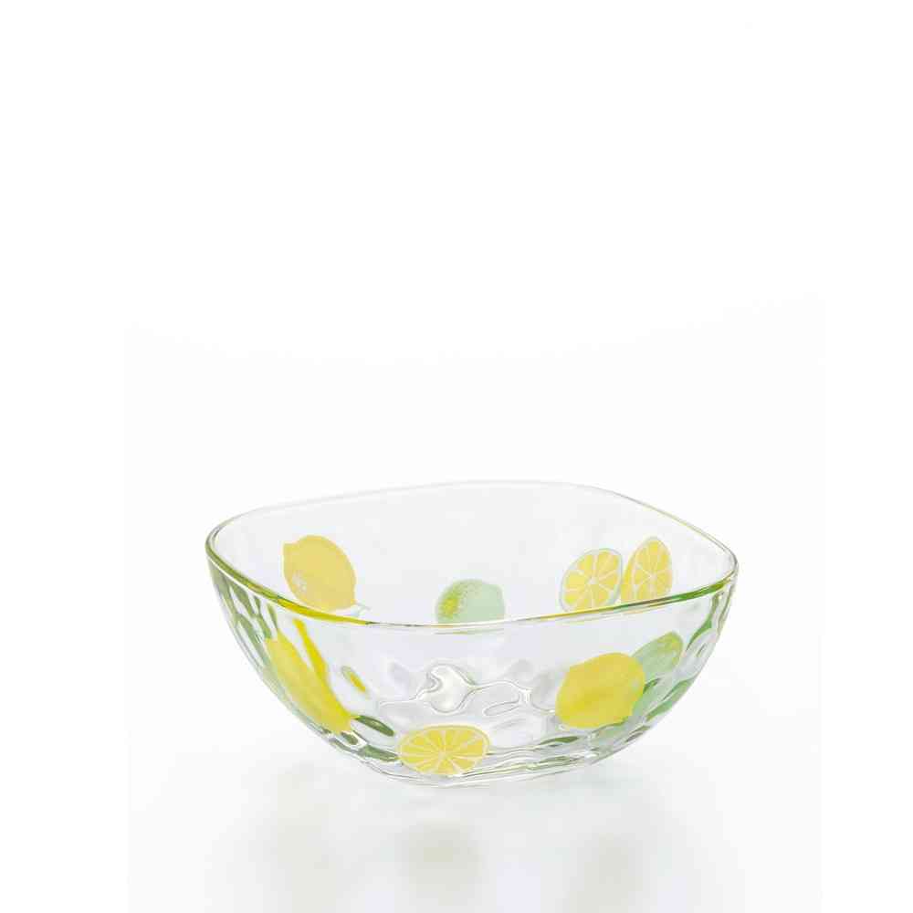 Adelia Fruit Drop Square Bowl Lemon 1 Piece