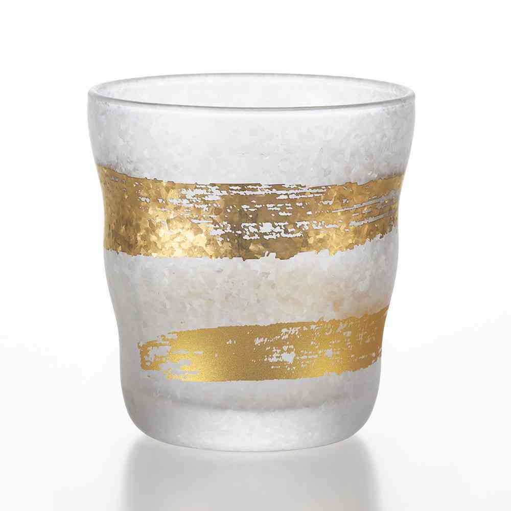 Adelia Premium Gold Character Rock Glass 1 Piece