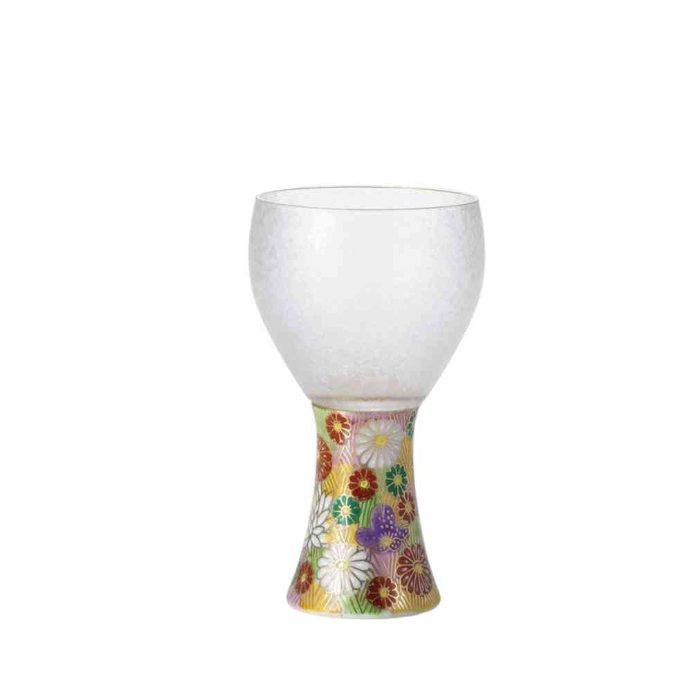 Adelia Premium Nippon Taste Mizore Kutani Craft Sake Glass Mild 1 Piece