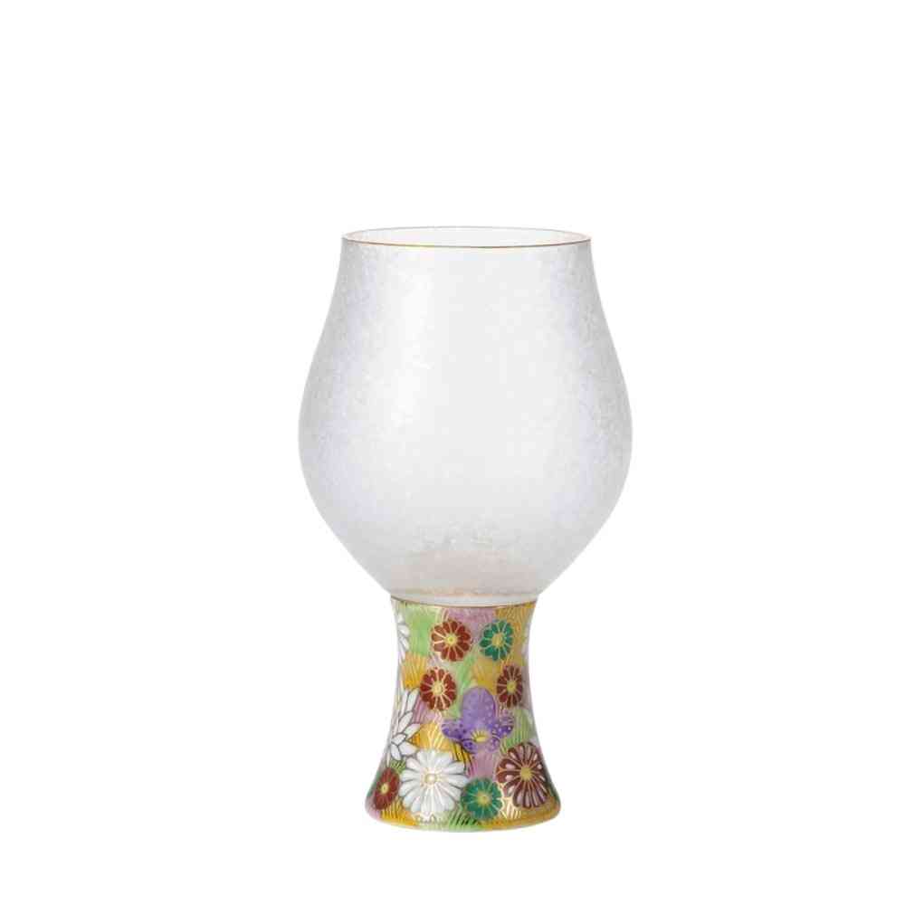 Adelia Premium Nippon Taste Mizore Kutani Craft Sake Glass Elegant 1 Piece
