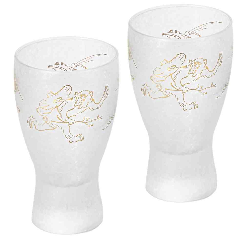 Adelia Premium Chōjū-giga Sake Glass Pair Set 100ml × 2