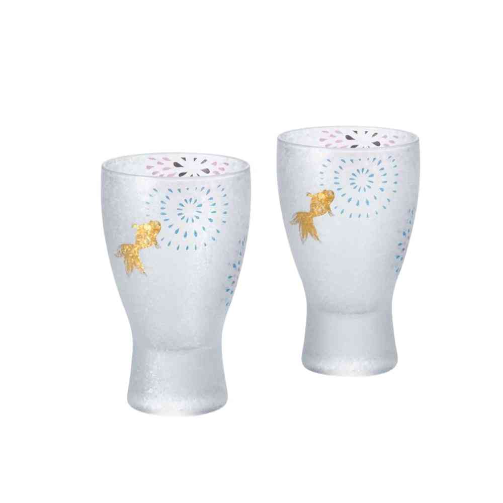 Adelia Premium Fireworks Sake Glass Pair Set 100ml×2