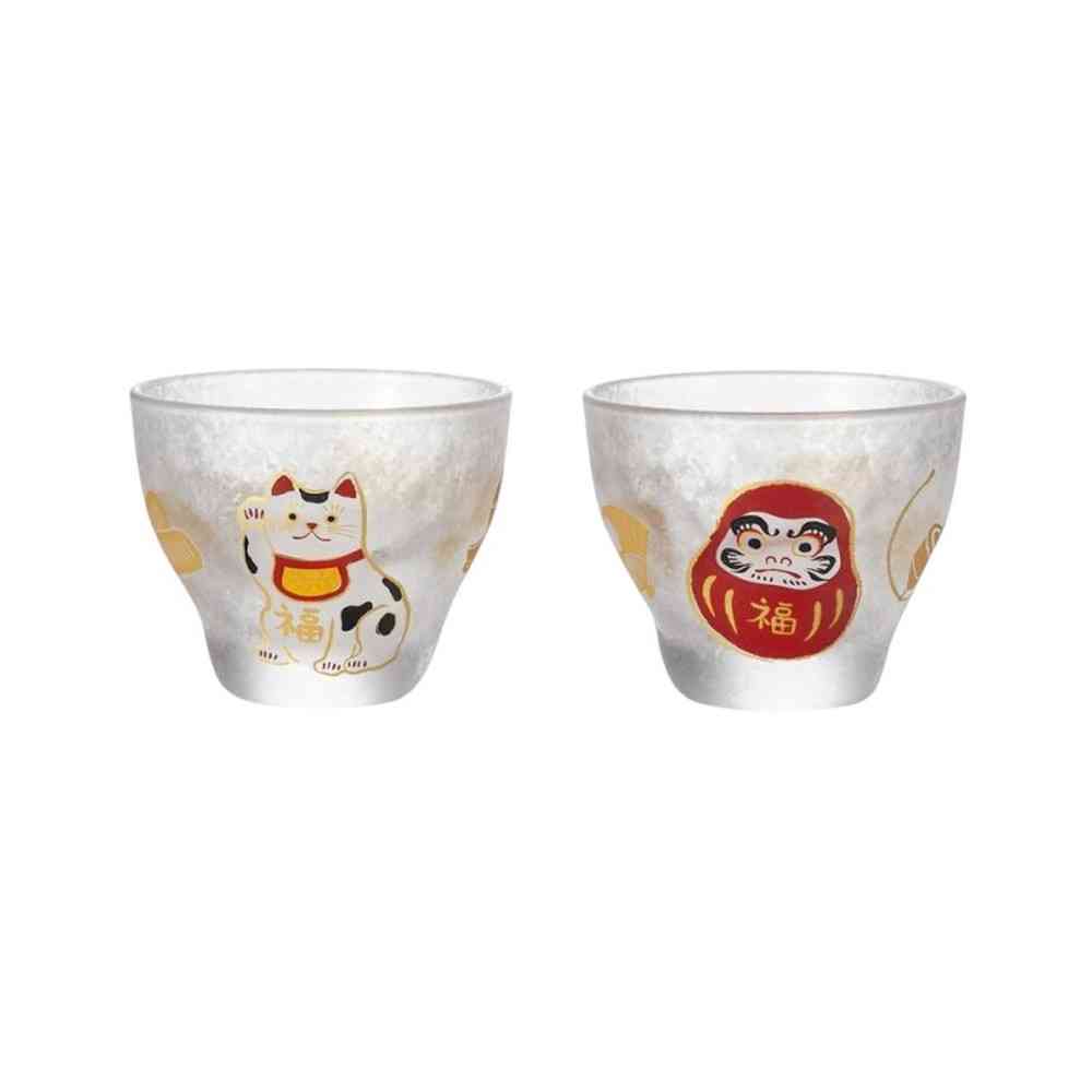 Adelia Medetamon Mono Sake Cup - Shofuku Pair Set 90ml×2