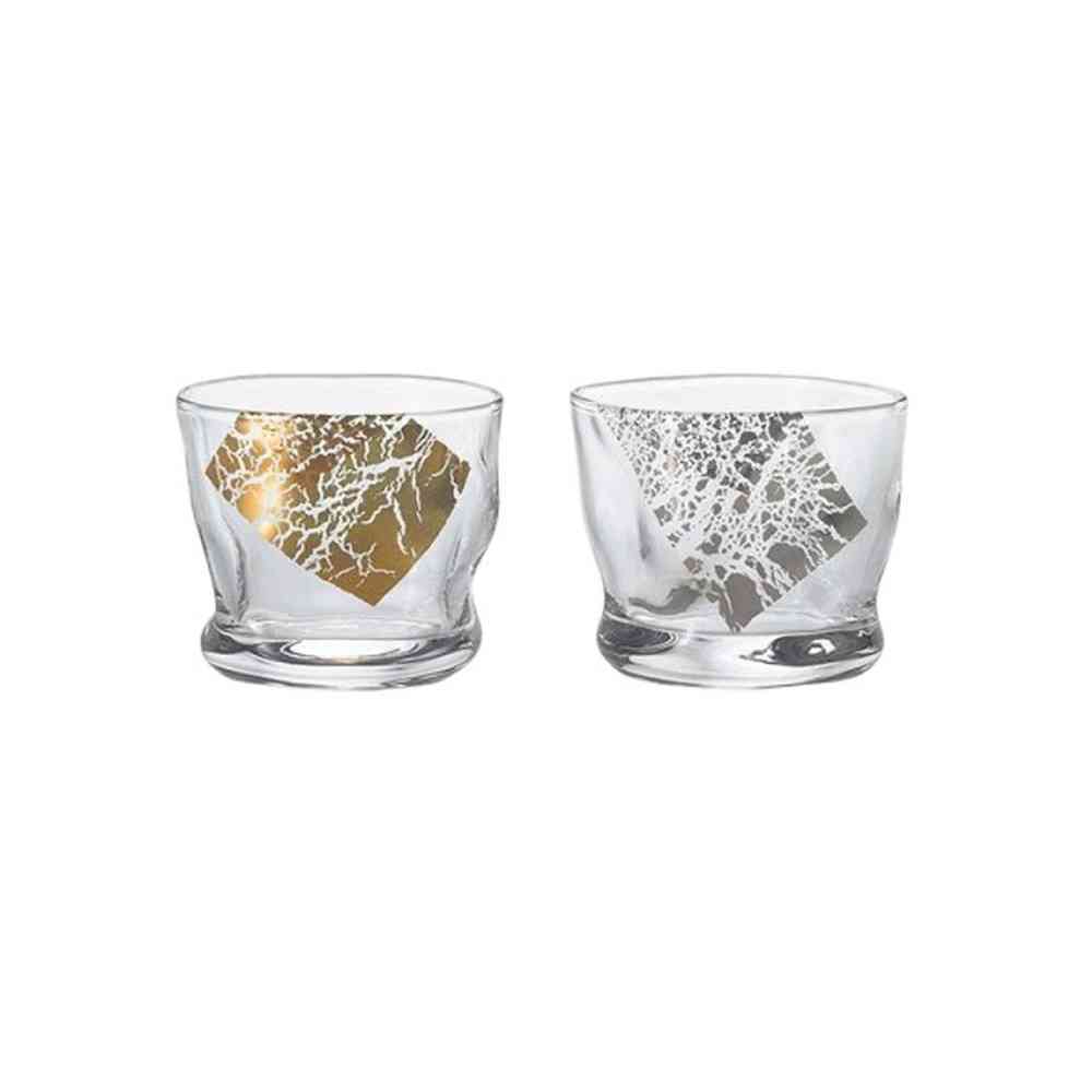 Adelia Tebineri Fluid Kirari Sake Cup Pair Set 100ml×2