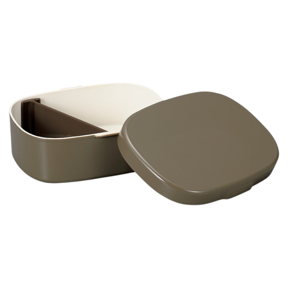 Tatsumiya Easy Wash Bento Box M 600 Gray