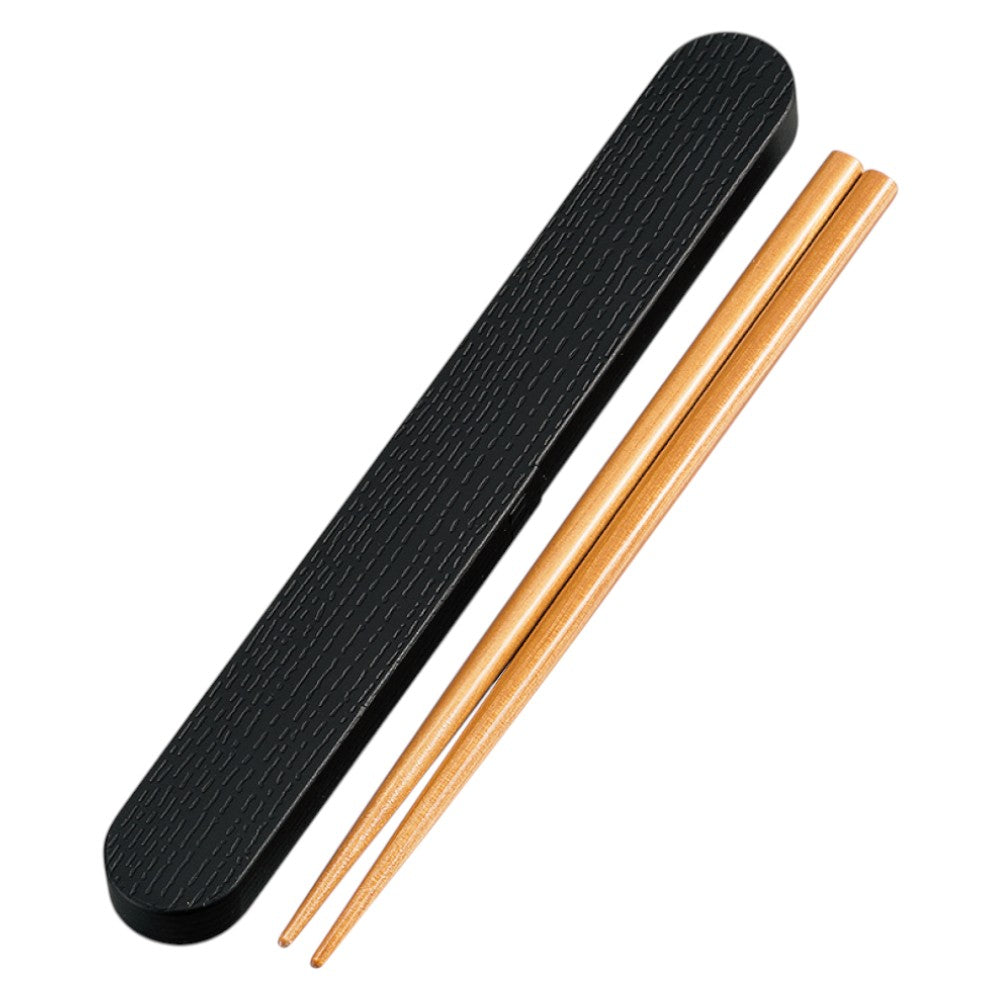 Tatsumiya Wappa Chopstick Box Set Matte Black 18.0