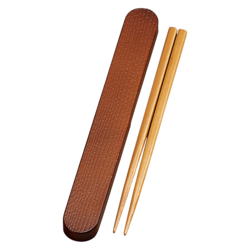 Tatsumiya Wappa Chopstick Box Set Light Brown 18.0