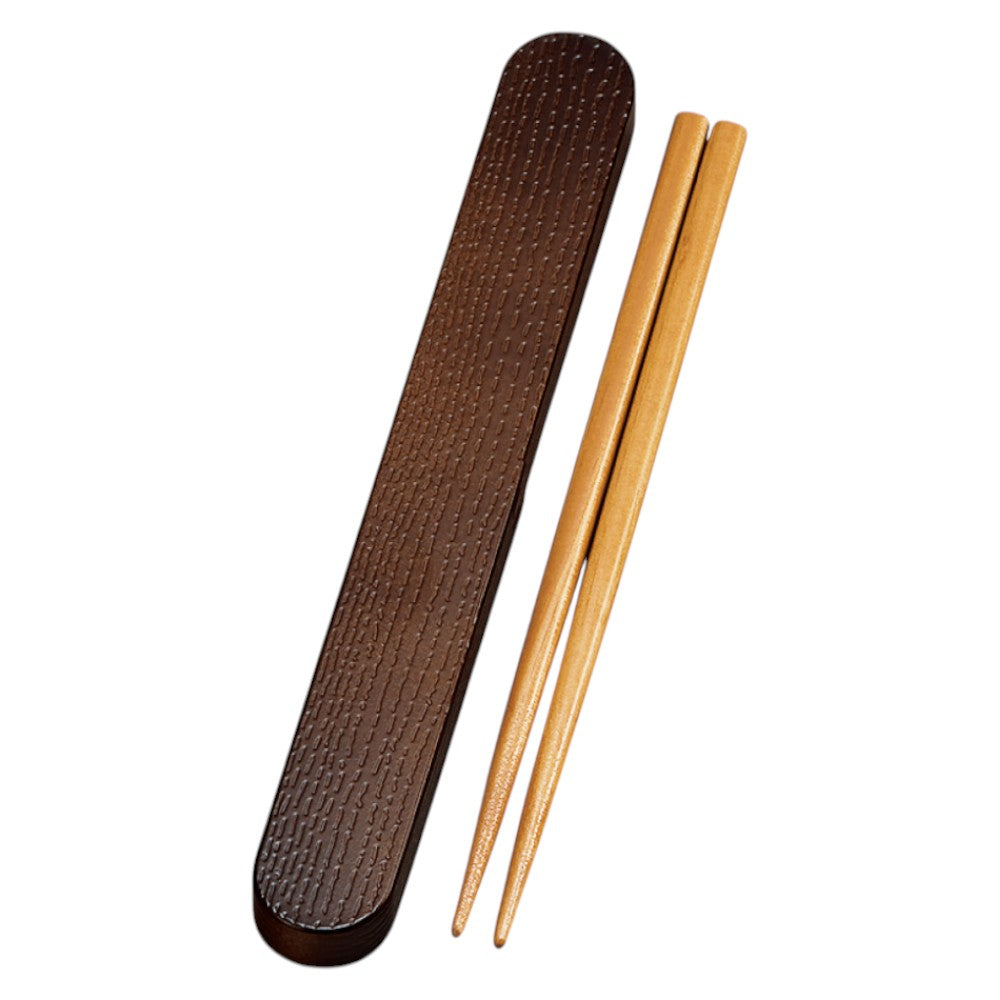 Tatsumiya Wappa Chopstick Box Set Dark Brown 18.0