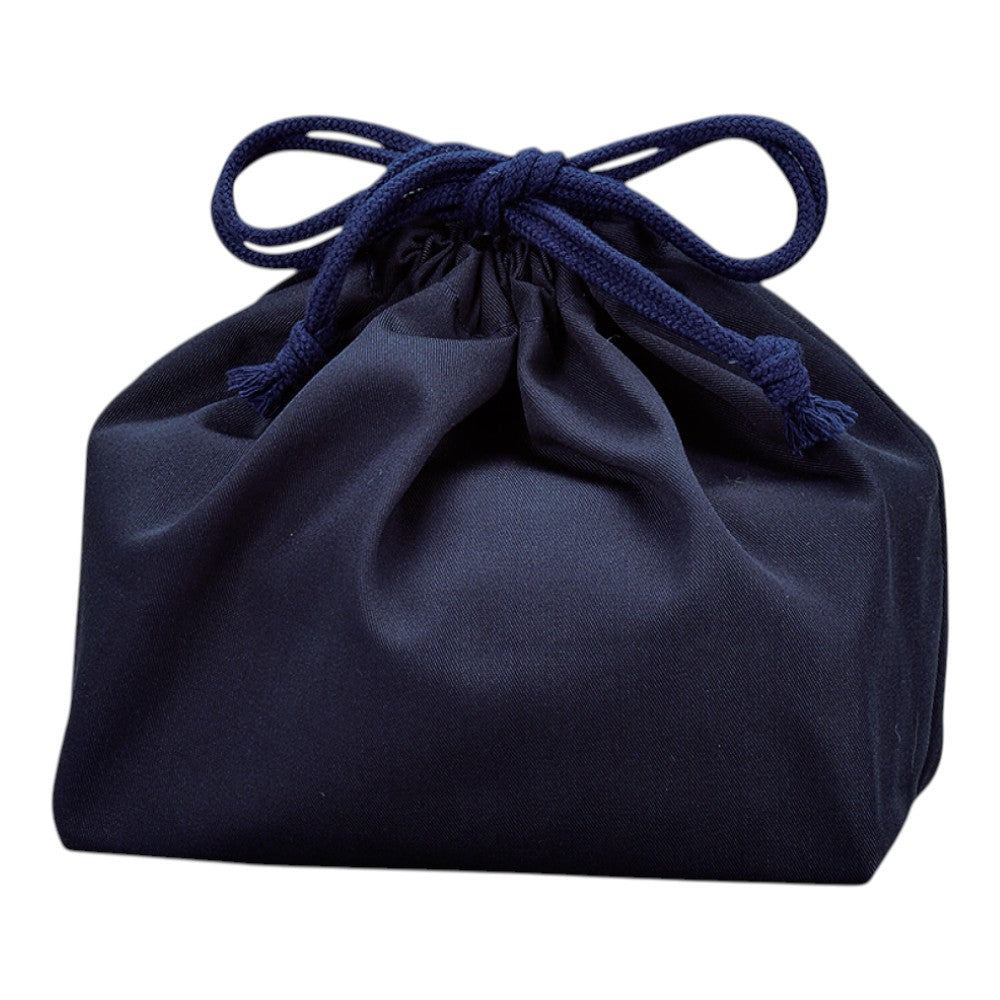 Tatsumiya Cleanse Antibacterial Drawstring Bag Navy
