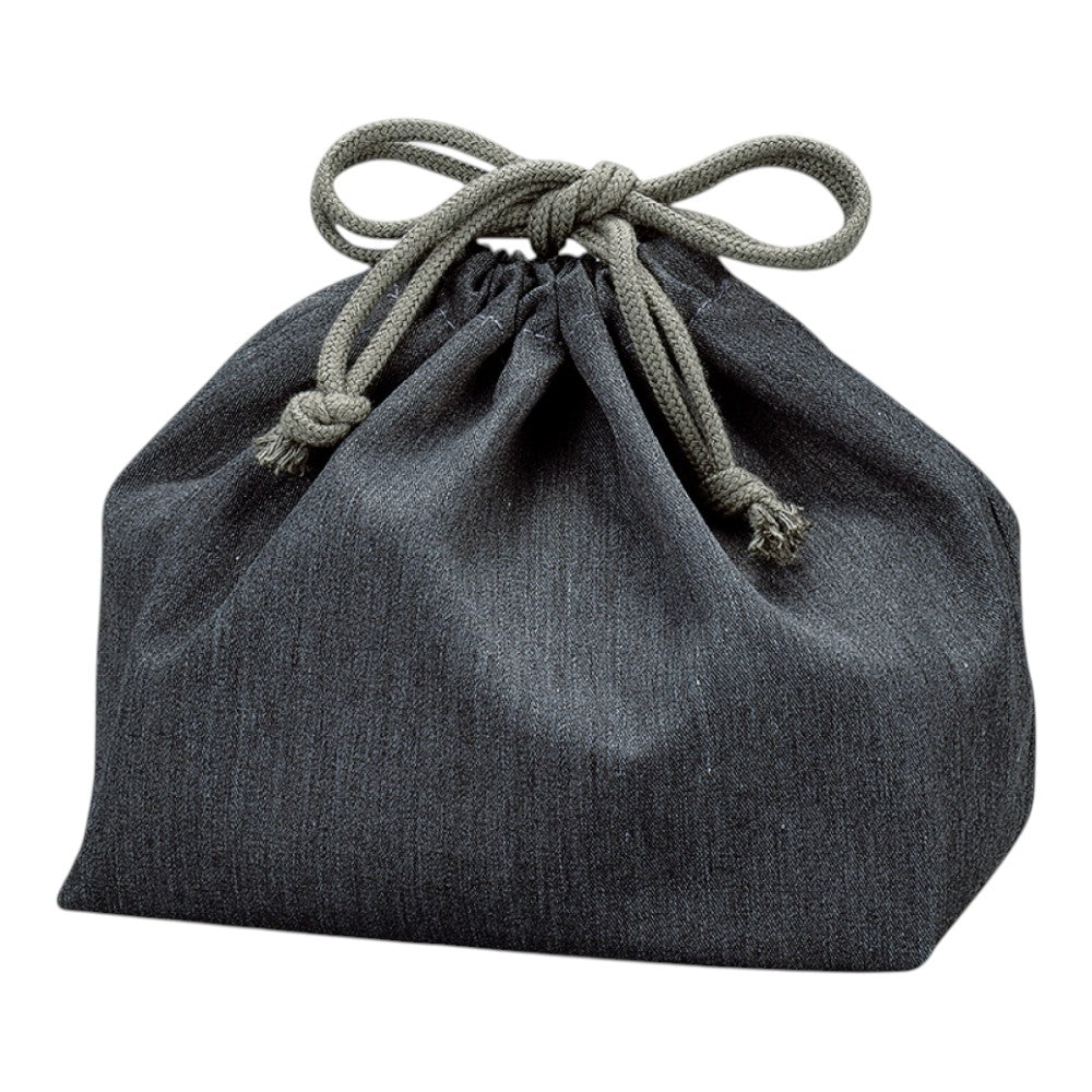 Tatsumiya Cleanse Antibacterial Drawstring Bag Gray
