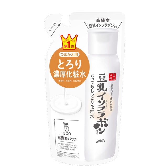 Sana Nameraka Honpo Soy Milk Isoflavone Very Moisturizing Lotion NC Refill 180ml