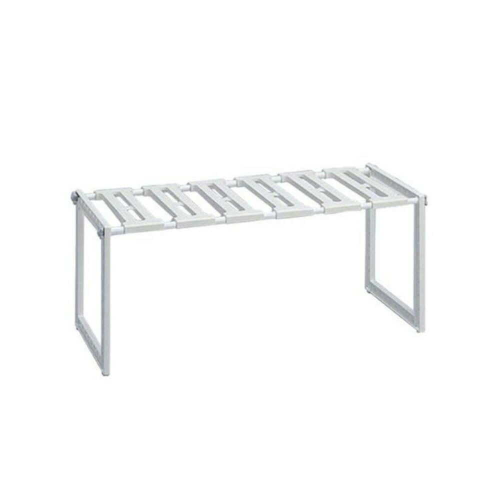 Shinkou Under-Sink Free Rack Adjustable Type White
