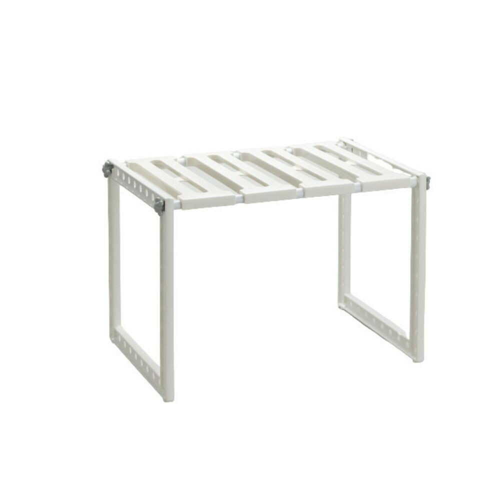 Shinkou Under-Sink Free Rack Adjustable Type S White