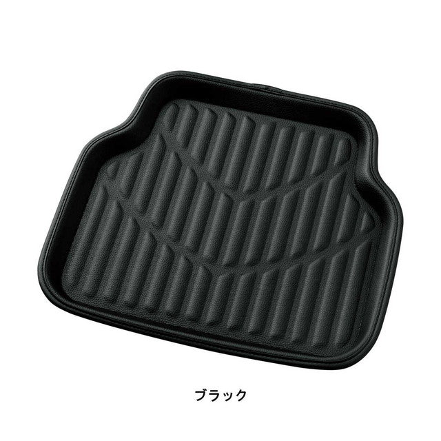 3D Leather Mat 50×45cm (Rear 1 Piece) BK