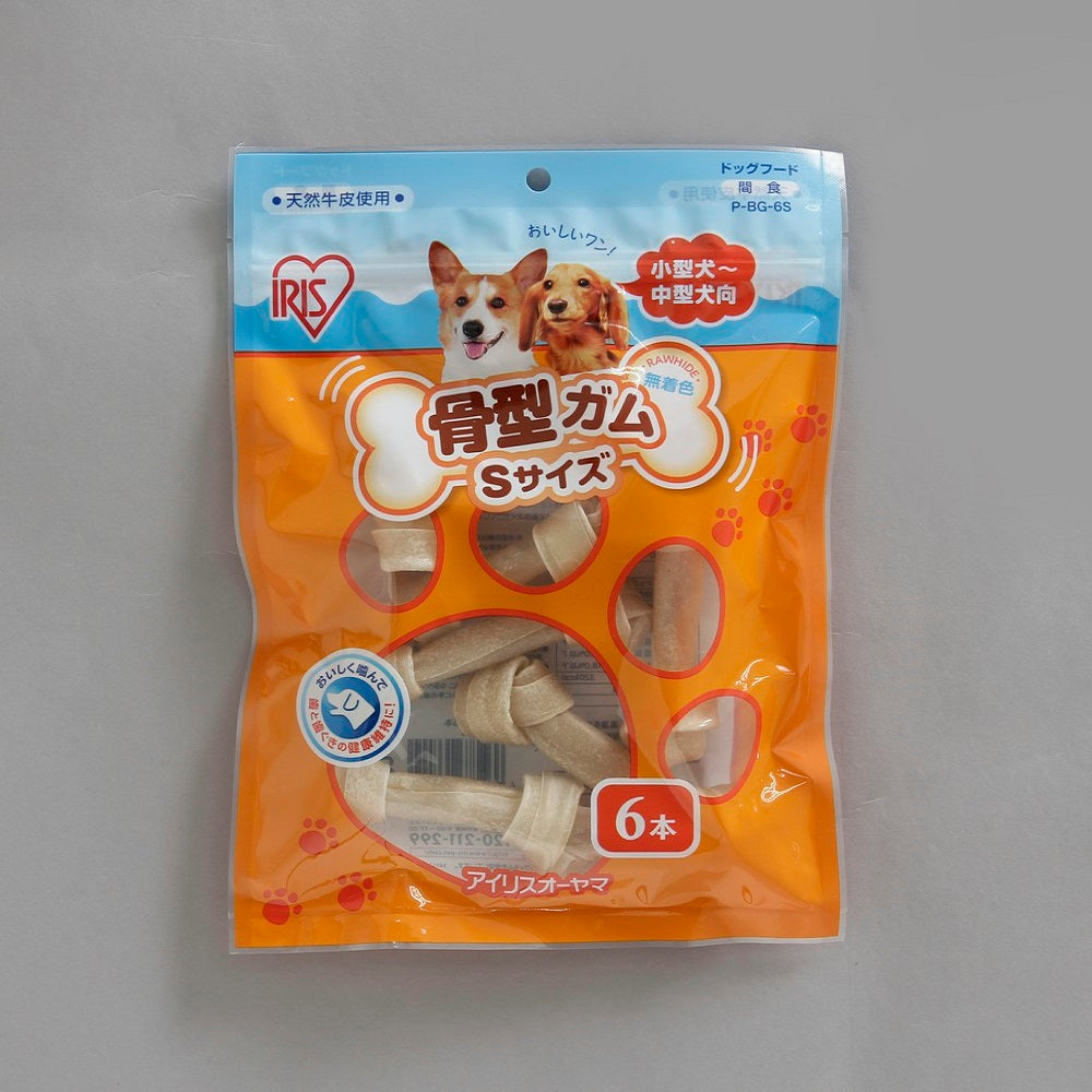 Iris Ohyama Bone-Shaped Gum S (6 pieces)