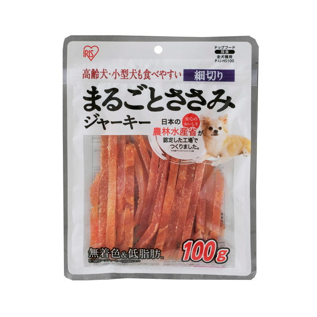 Iris Ohyama Whole Chicken Breast Jerky Strips 100g