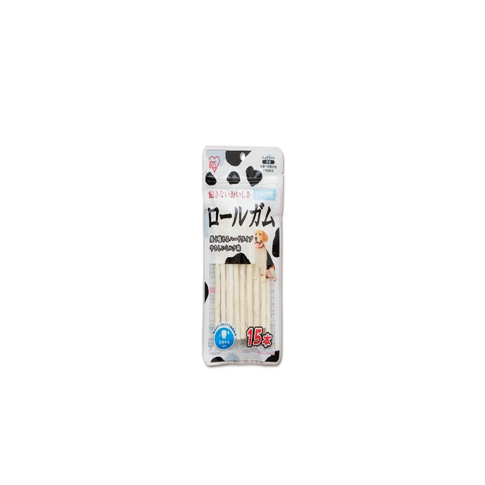 Iris Ohyama Roll Gum Milk Flavor 15 Pieces