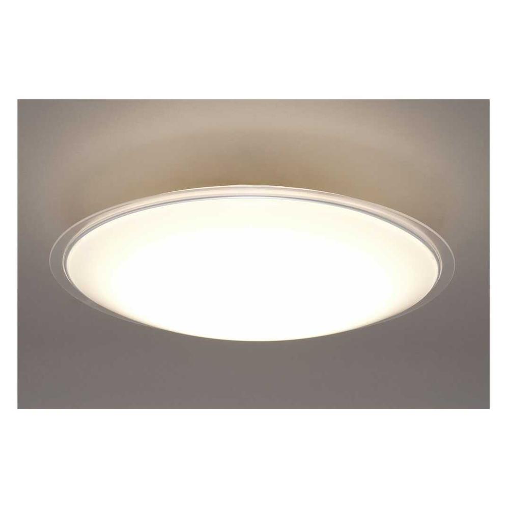 Iris Ohyama LED Ceiling Light 8 Tatami Color Adjustable Clear Frame